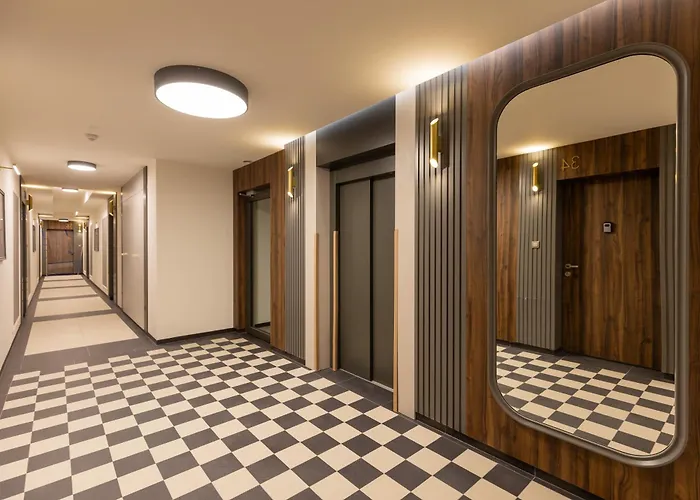 شقة Sarmacka With Gym, Sauna And Parking By Renters